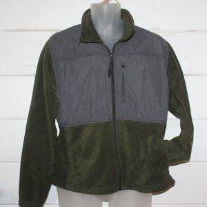 COLUMBIA Light Weight Jacket Fleece Mens xl